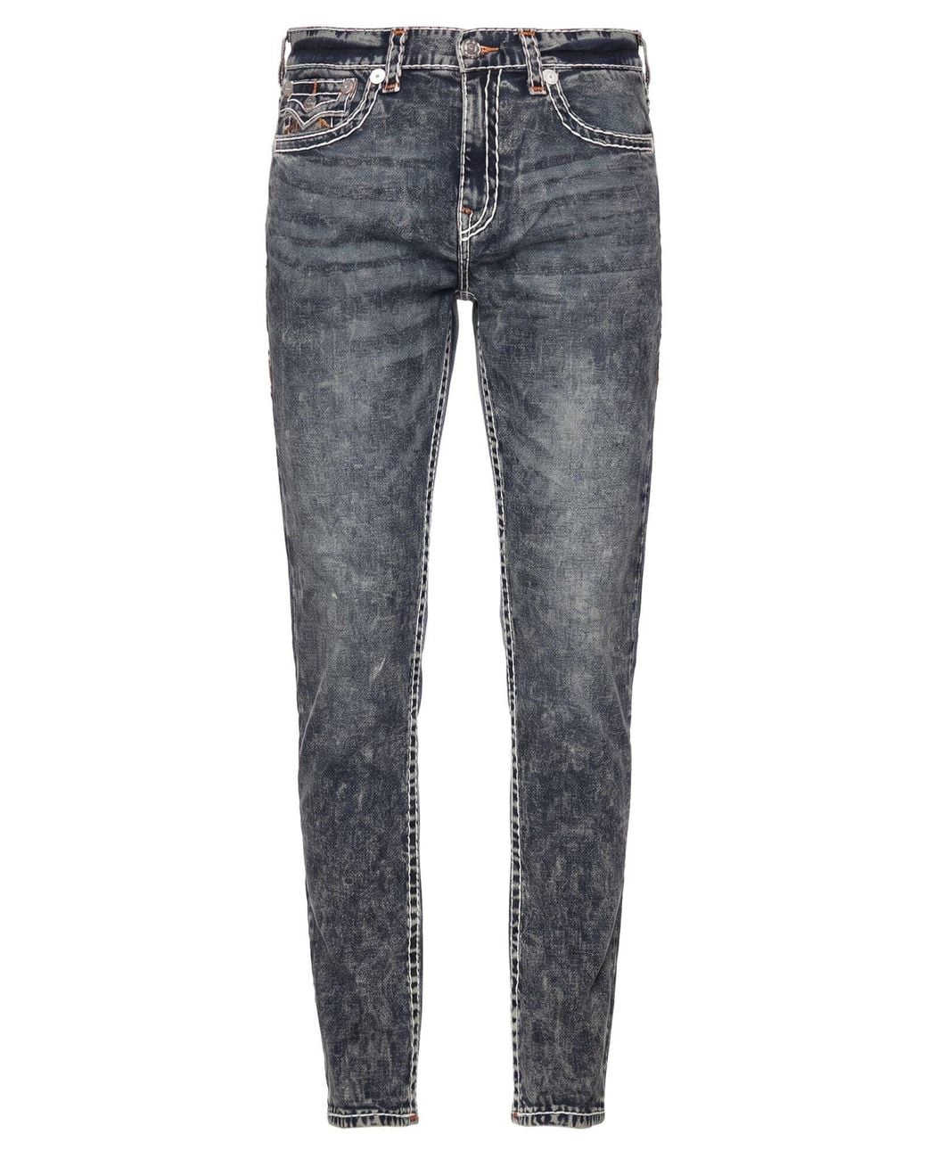 True Religion Blue Jeans Cotton, Elastane for men