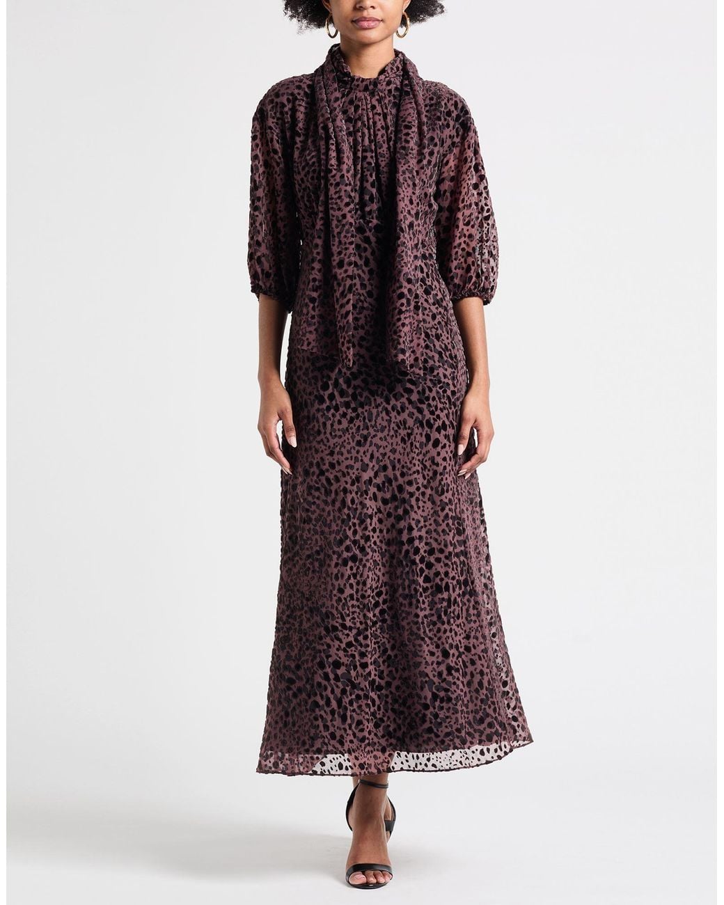 Robe Longue Ba&sh en coloris Purple