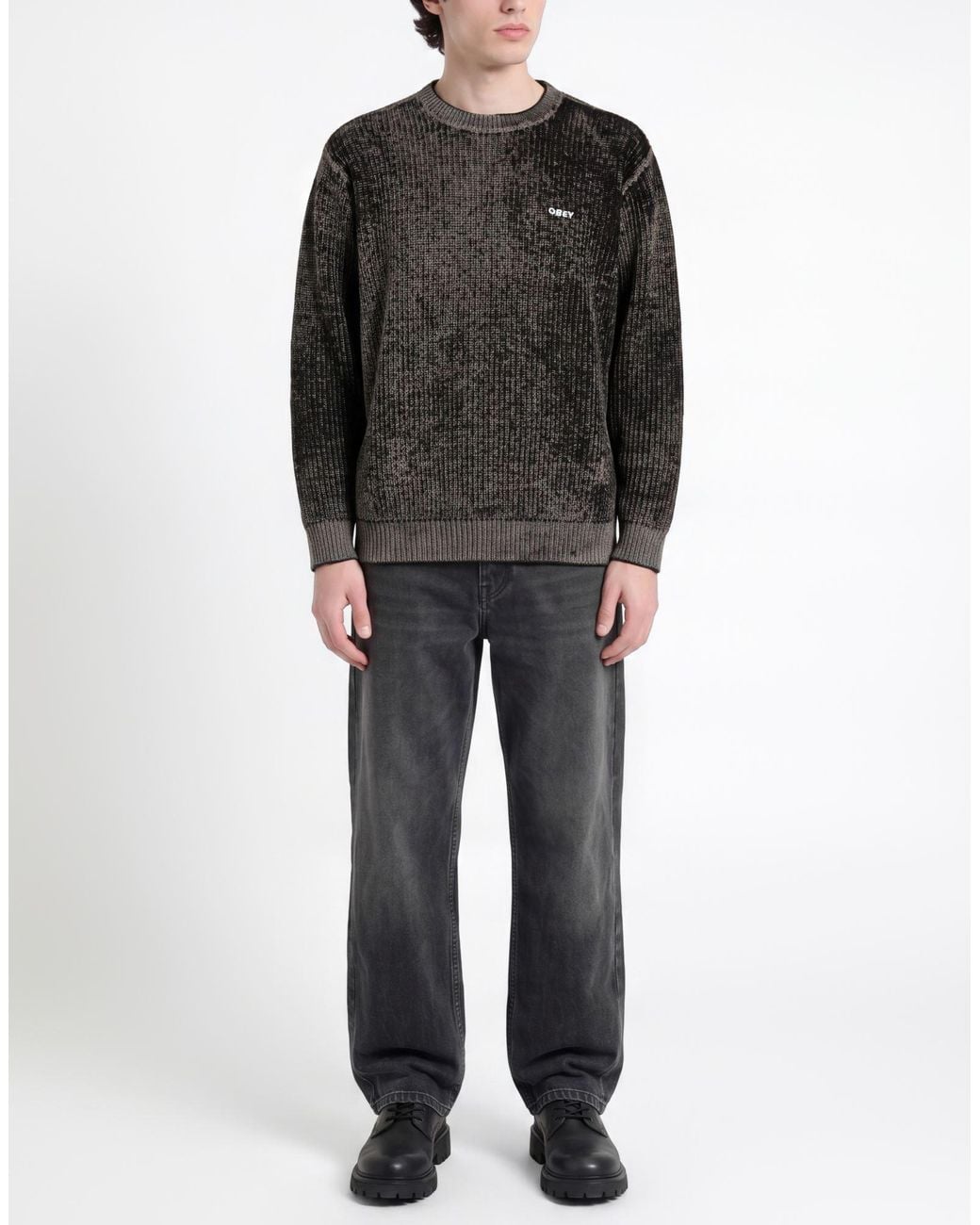 Pullover Obey pour homme en coloris Black