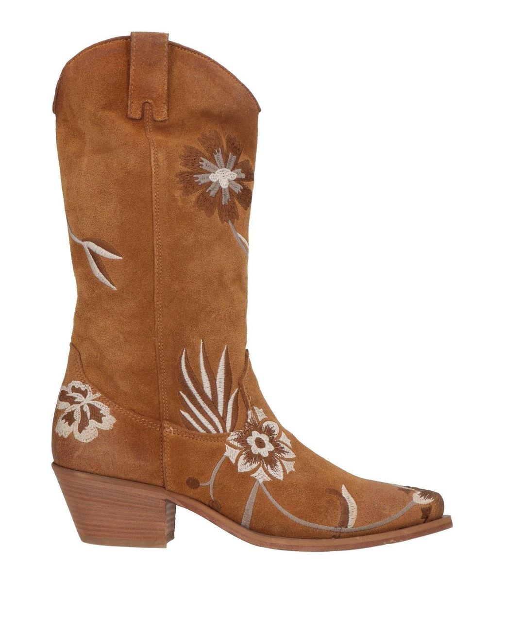 P.A.R.O.S.H. Brown Ankle Boots Calfskin