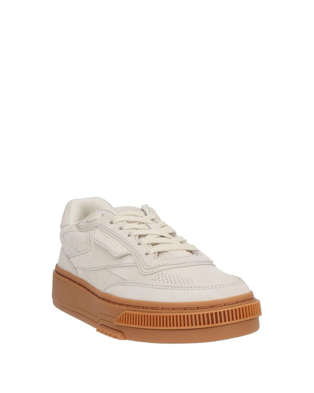 Reebok White Light Sneakers Leather