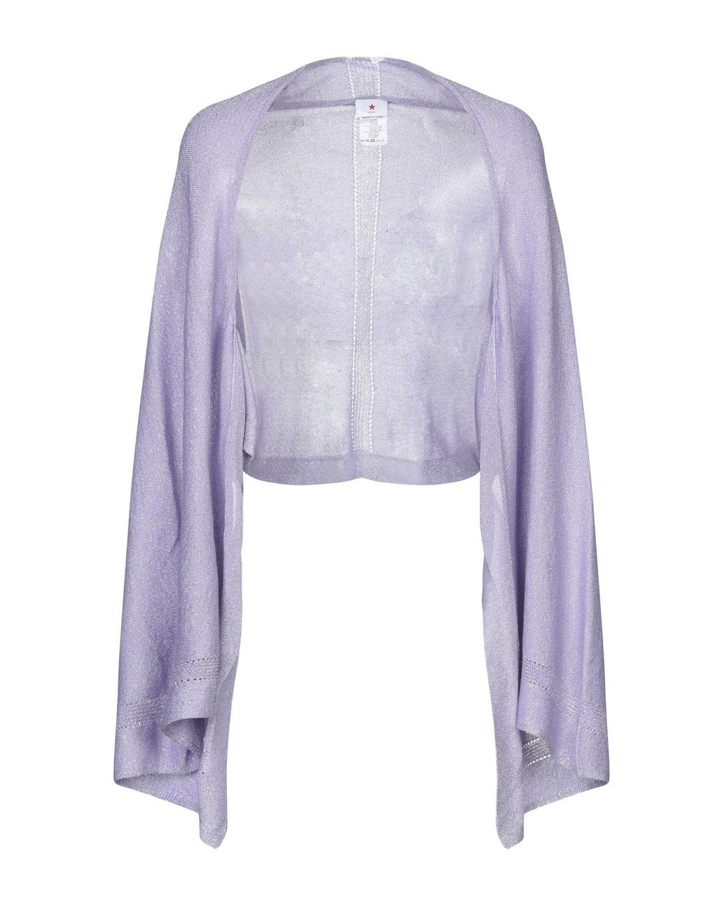 Warm Synthetic Shrug in Lilac (Purple) Lyst