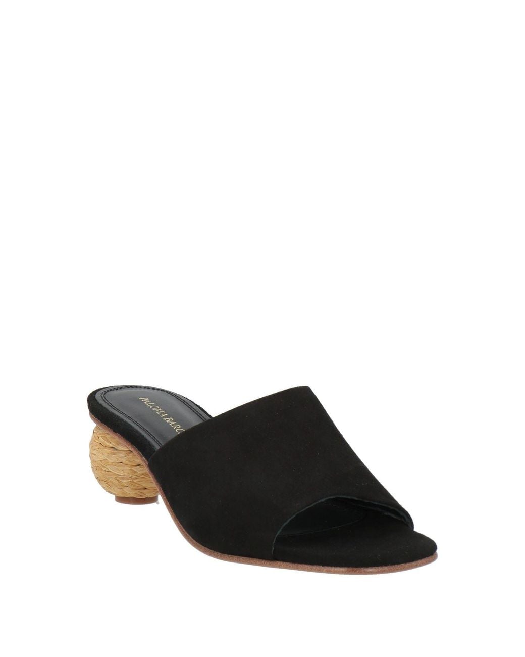 Paloma Barceló Black Sandals Kidskin