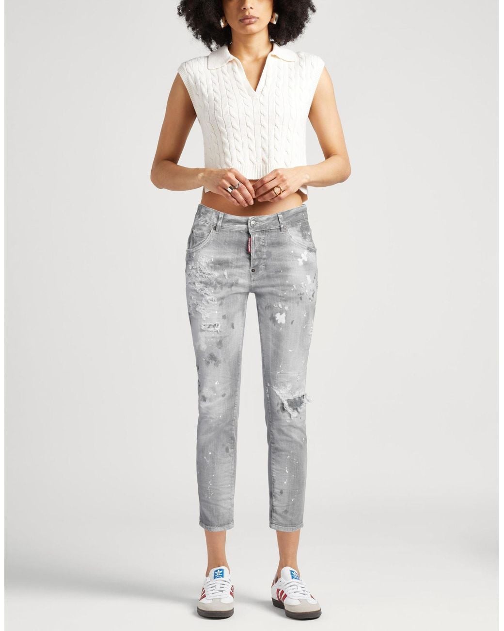 DSquared² Gray Jeans