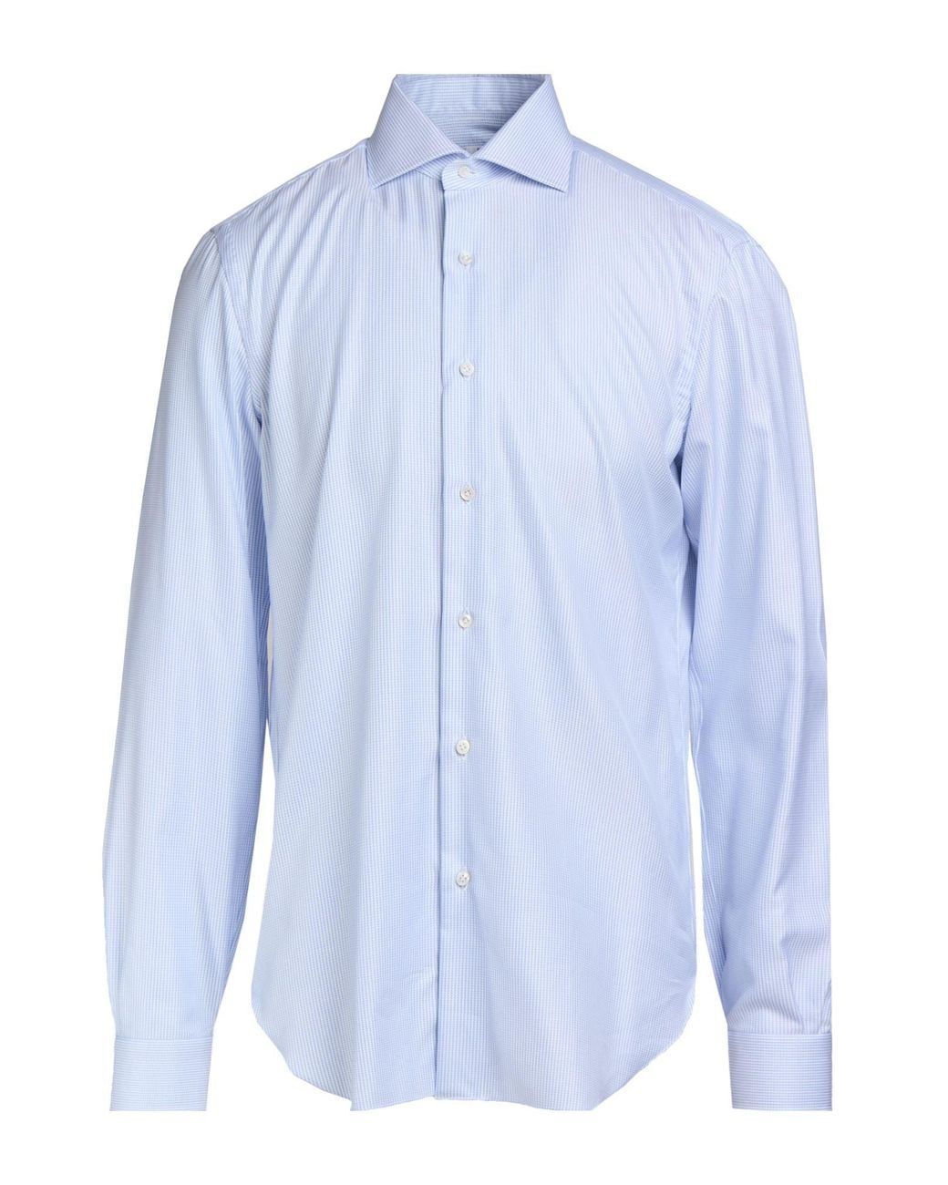 Barba Napoli Blue Shirt for men