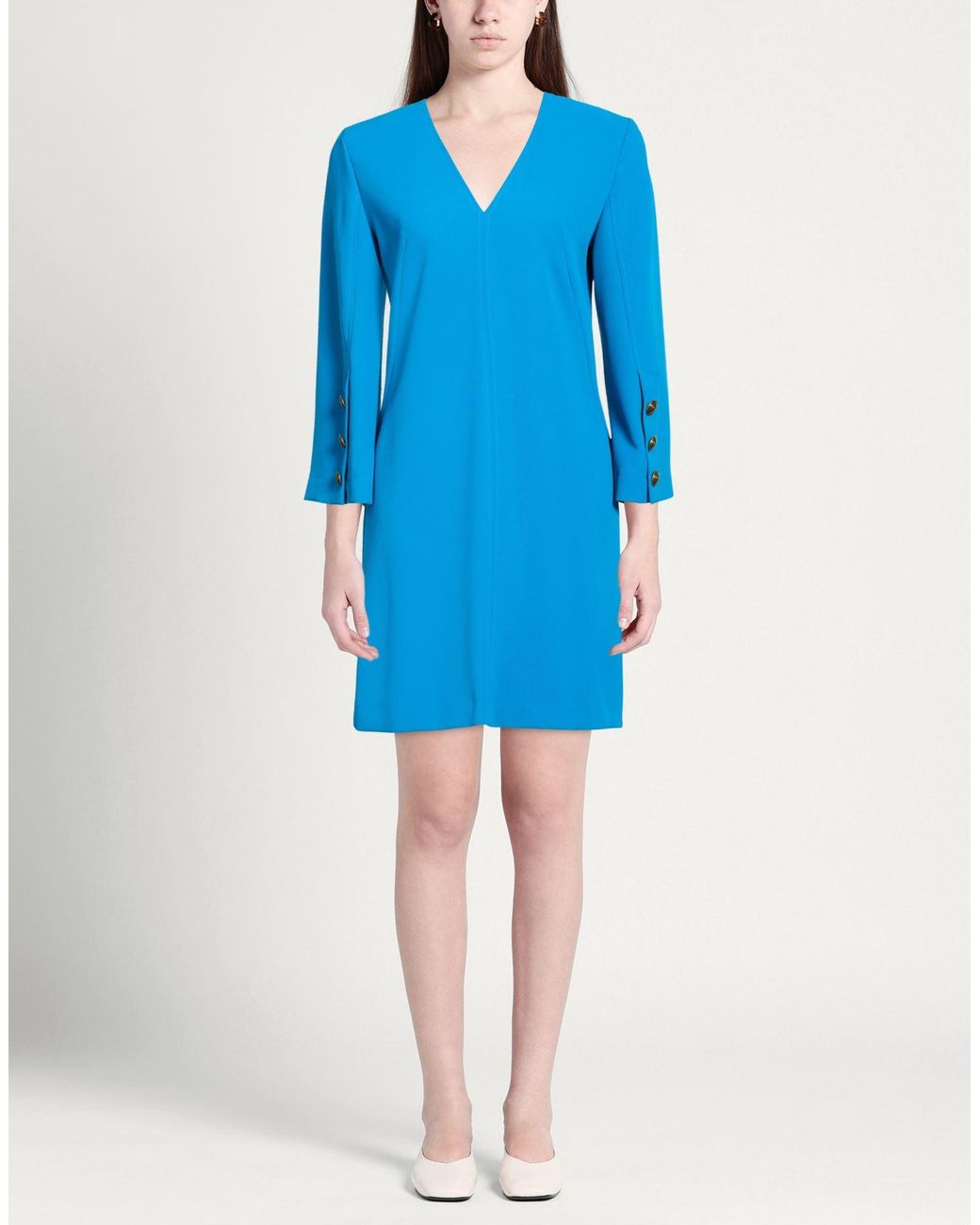 Nenette Blue Mini Dress
