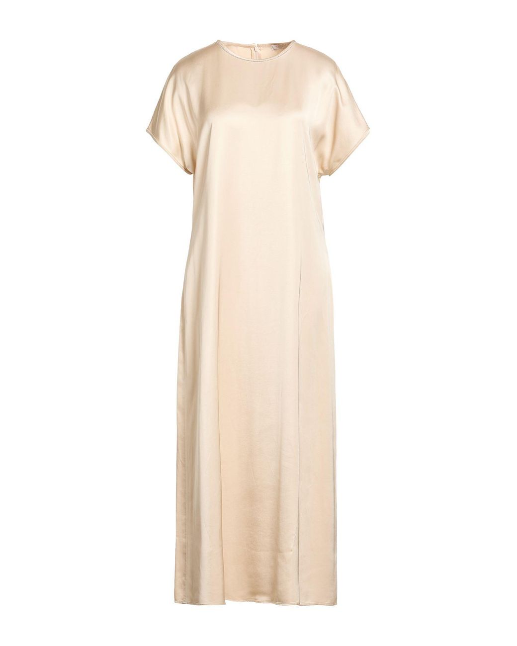 Peserico Natural Maxi Dress Viscose