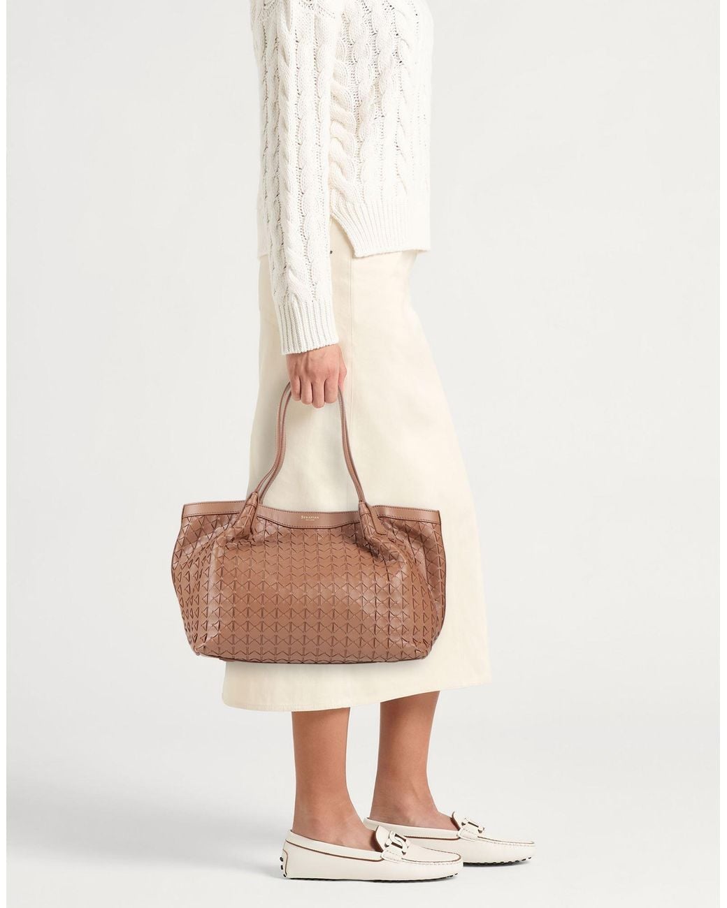 Serapian Brown Handbag
