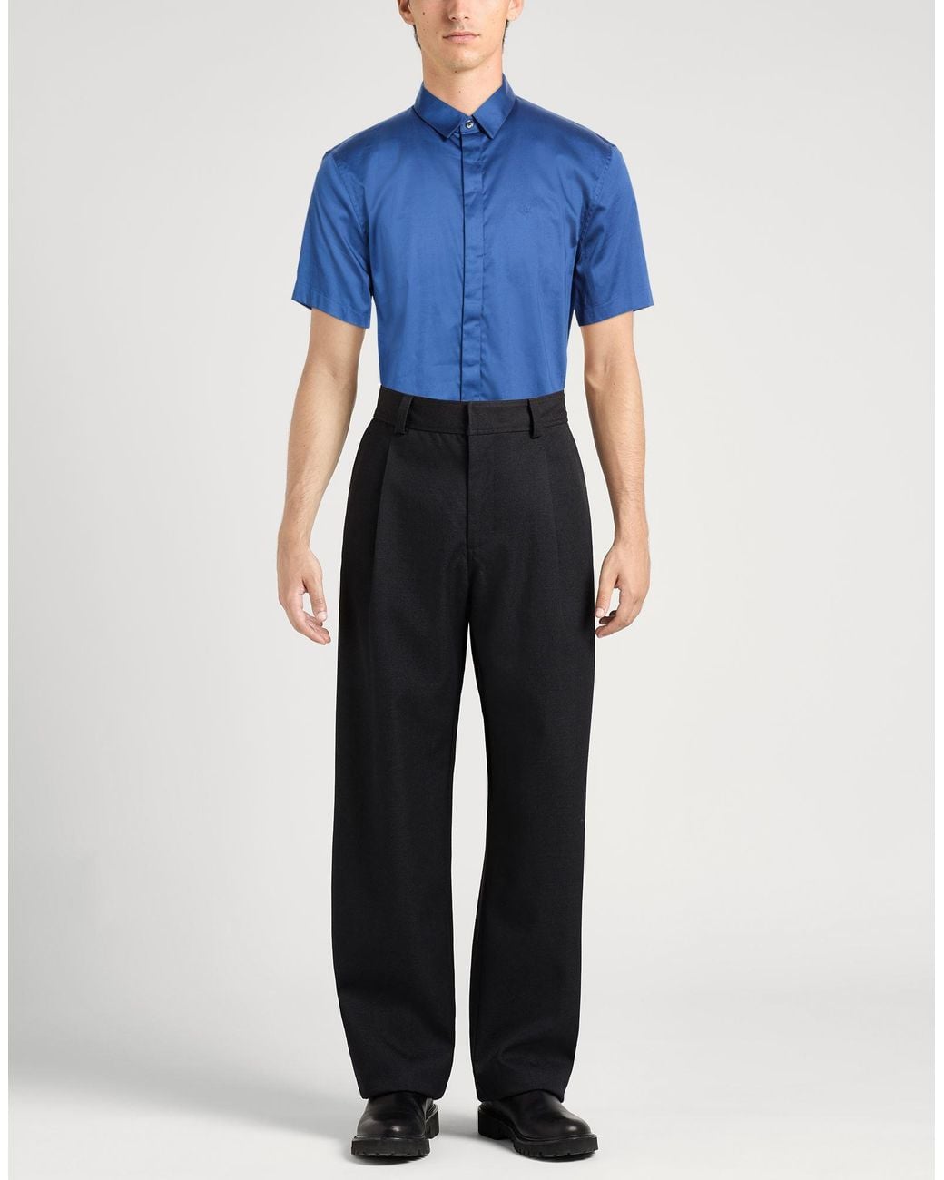 ARMANI EXCHANGE Blue Shirt for men