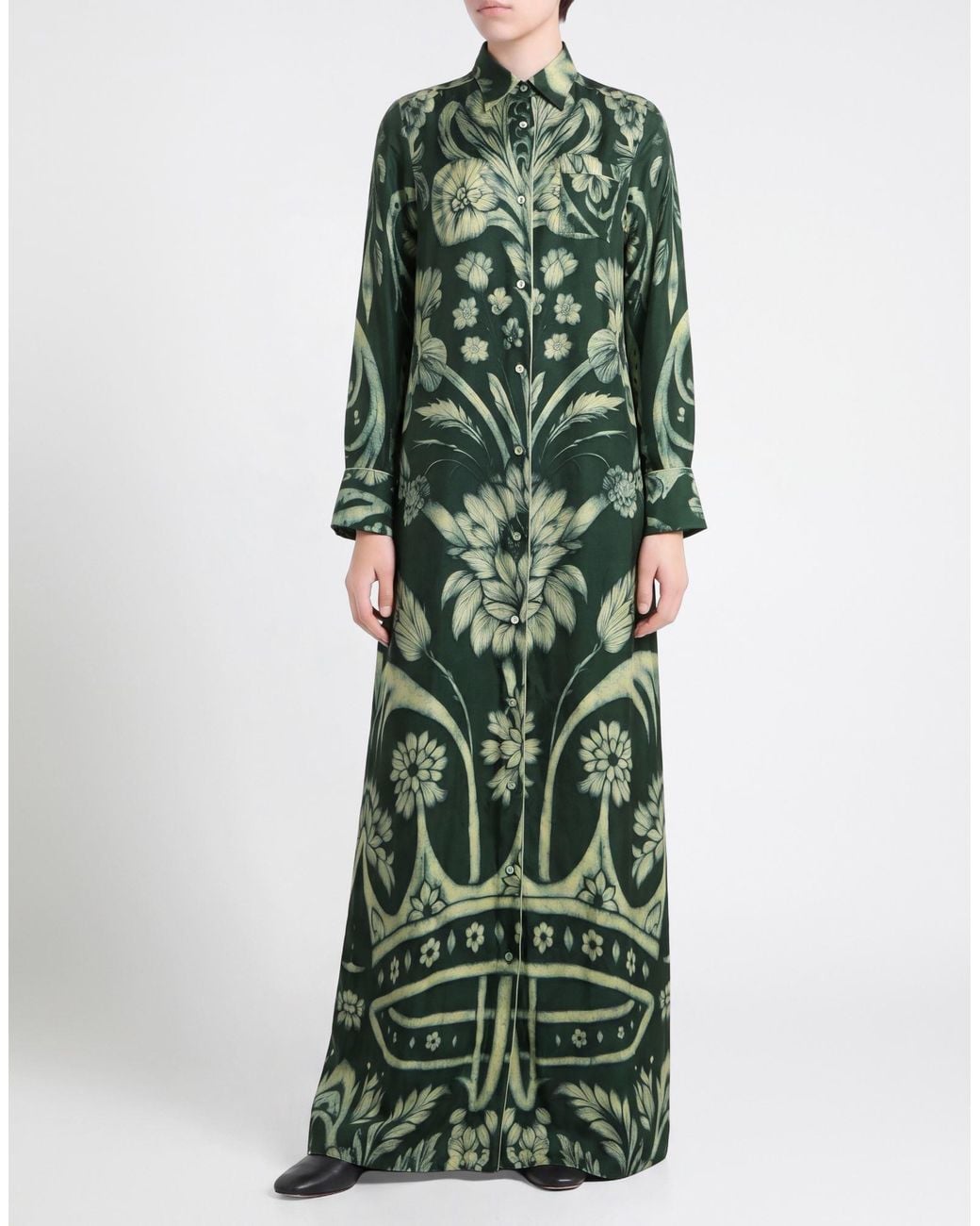 F.R.S For Restless Sleepers Green Maxi Dress