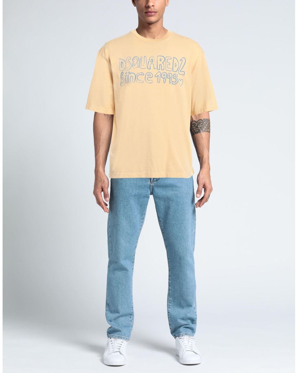 DSquared² Natural T-shirt for men