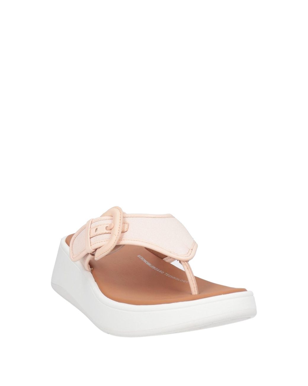 Fitflop White Thong Sandal