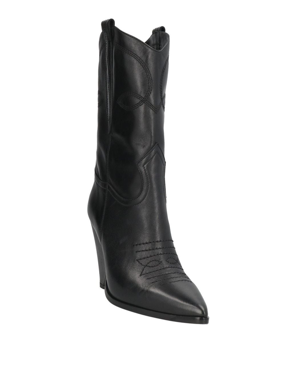 Dondup Black Ankle Boots Leather