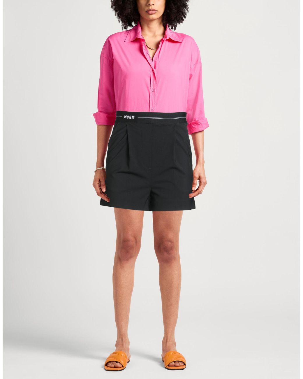 Shorts Et Bermudas MSGM en coloris Black