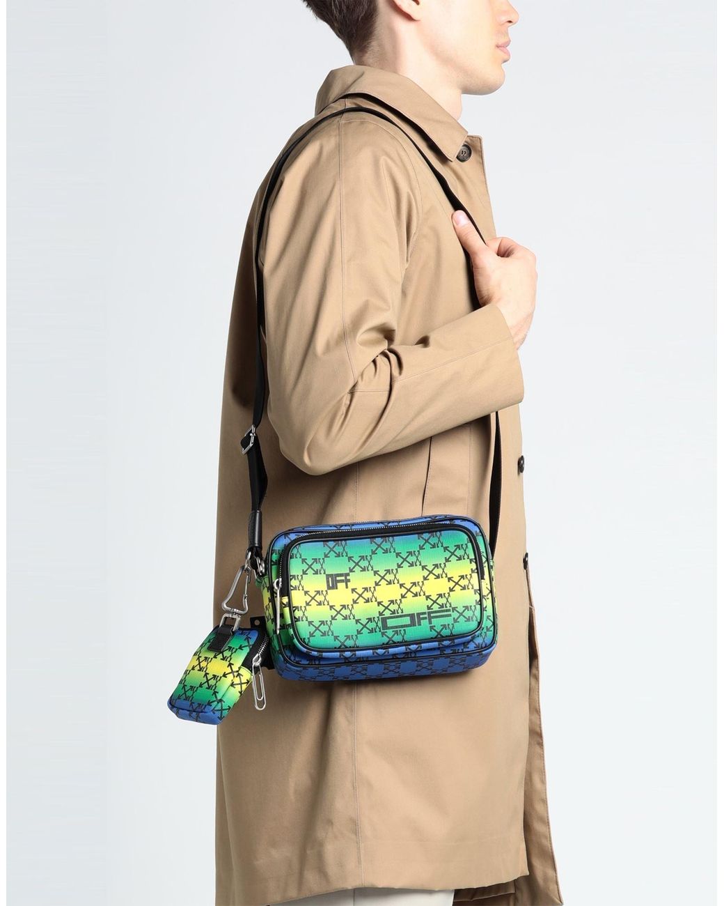 Off white hotsell holographic bag