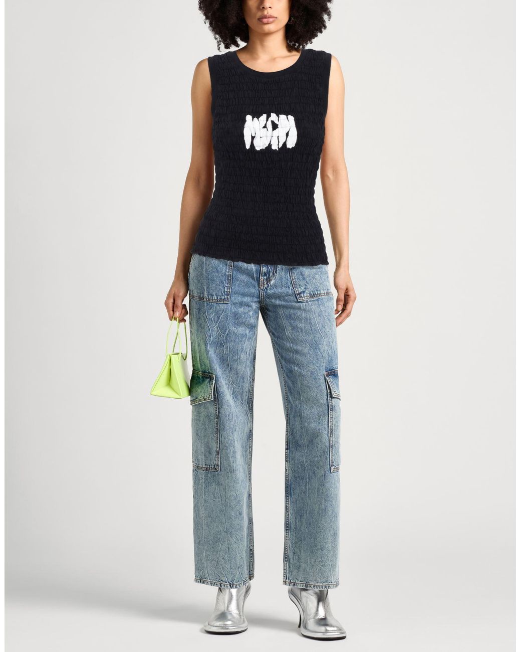 MSGM Black Top