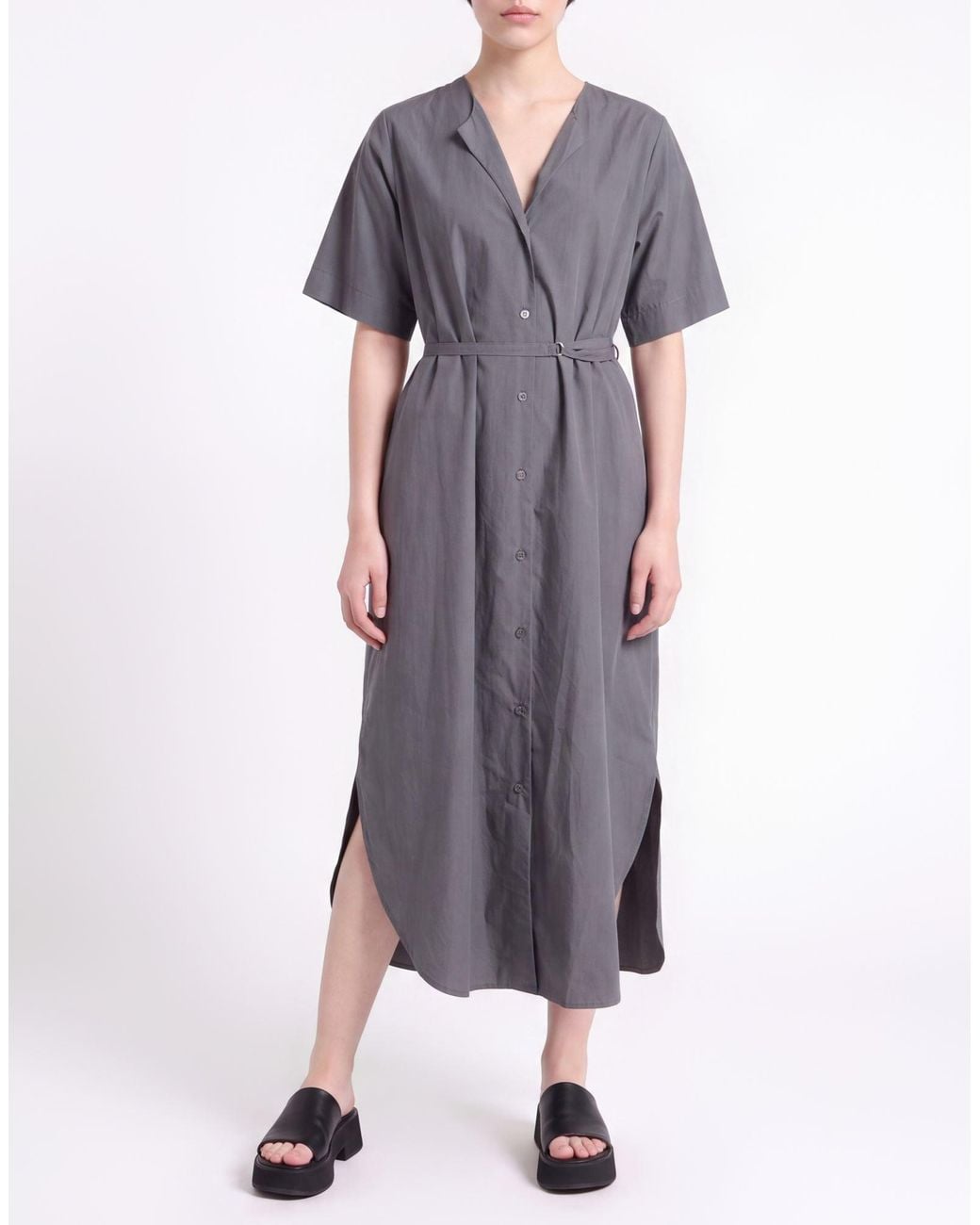 Ottod'Ame Gray Midi Dresses