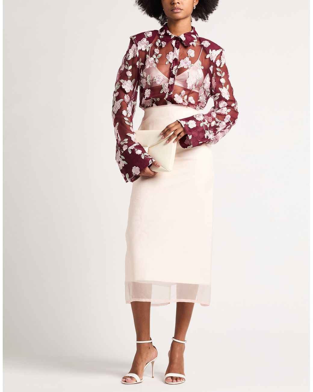 ROTATE BIRGER CHRISTENSEN Purple Shirt