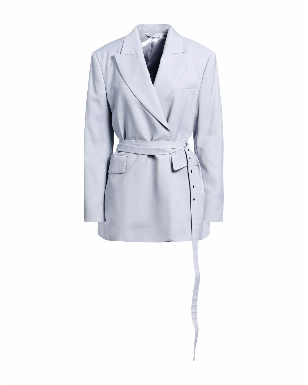 Acne Blue Blazer Viscose, Wool