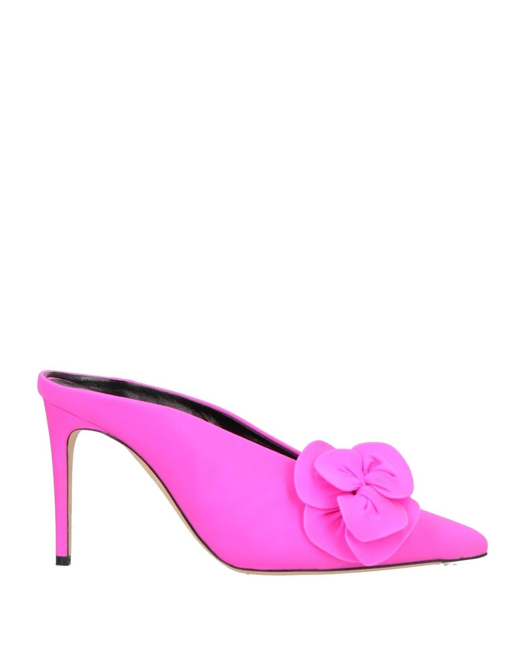 Victoria Beckham Pink Mules & Clogs Lycra