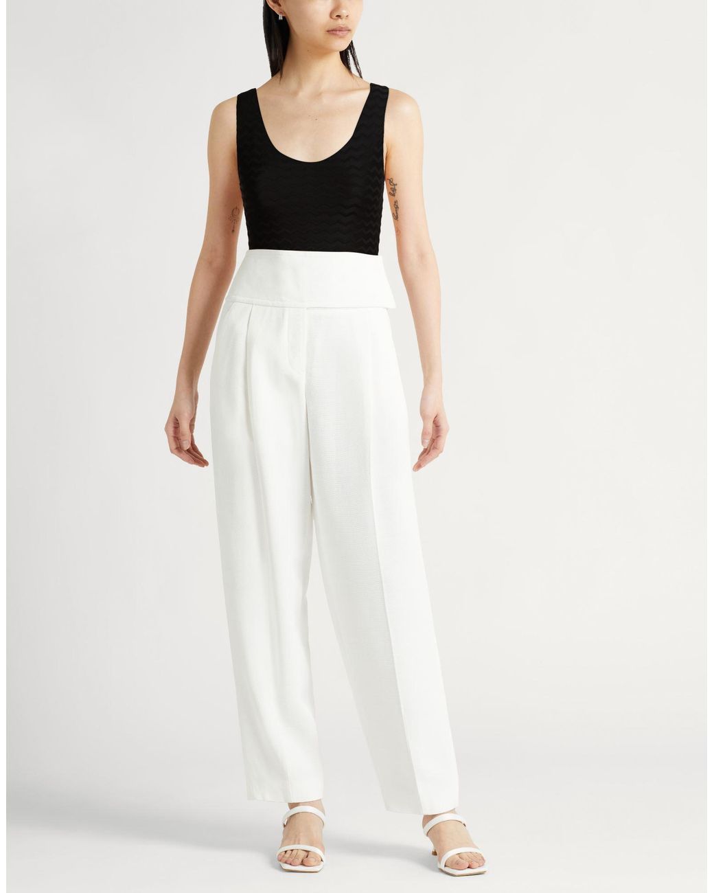 Emporio Armani Black Top Polyamide, Elastane
