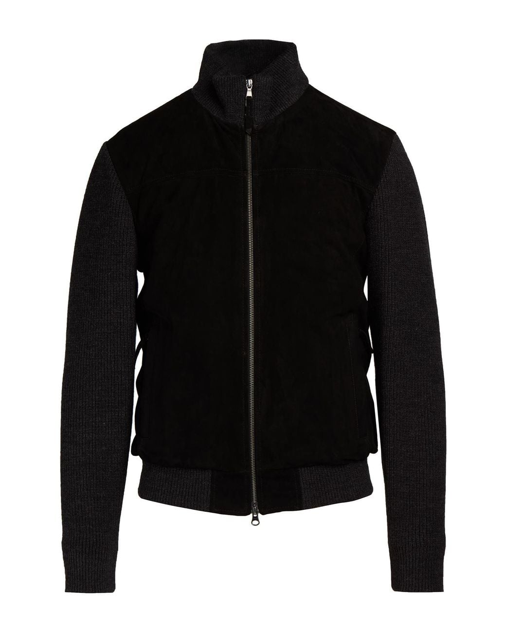 D'Amico Black Jacket Sheepskin for men