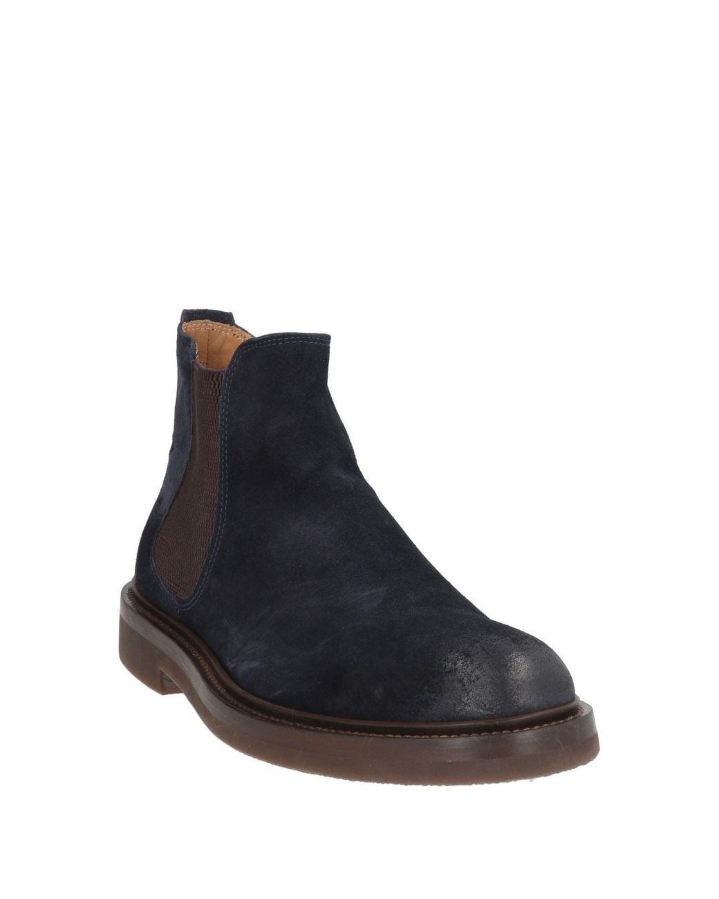 Corvari Blue Midnight Ankle Boots Leather for men