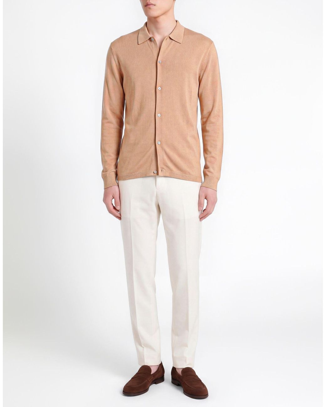Officine Generale Natural Cardigan for men