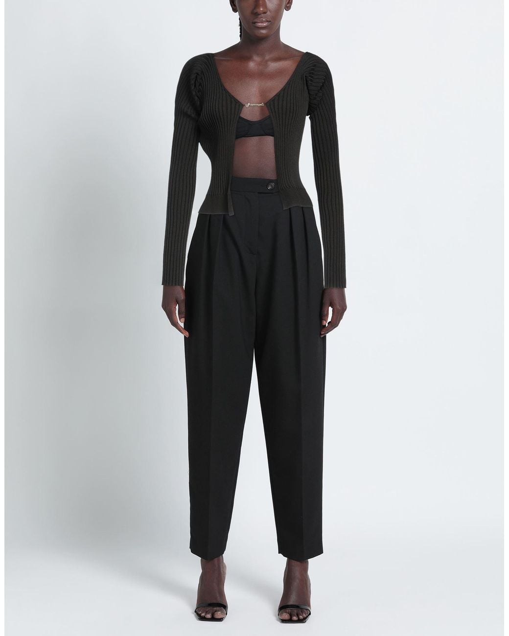 Pullover Jacquemus en coloris Black