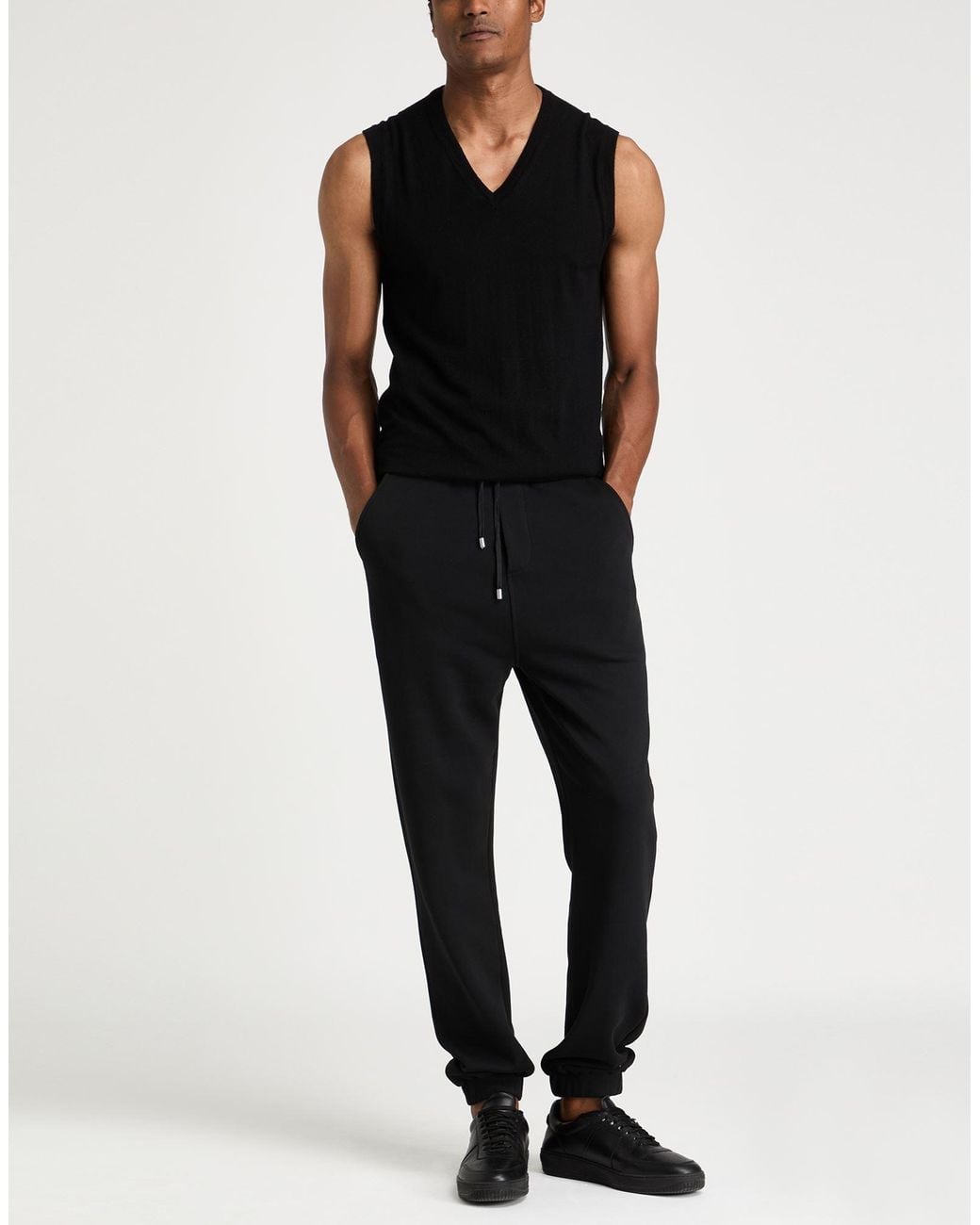 Balmain Black Trouser for men