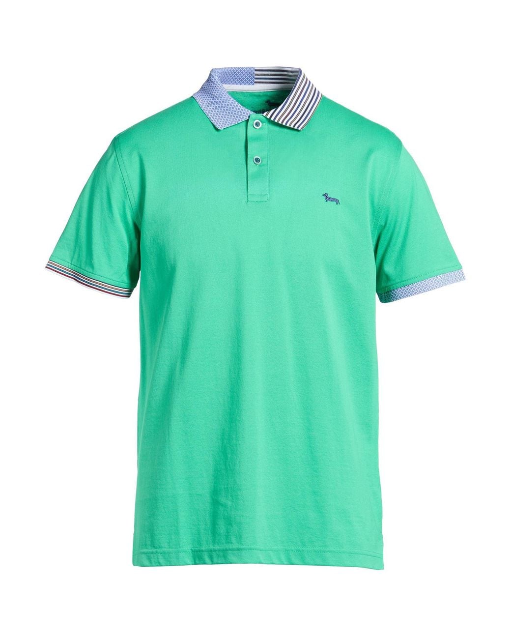 Harmont & Blaine Green Polo Shirts for men