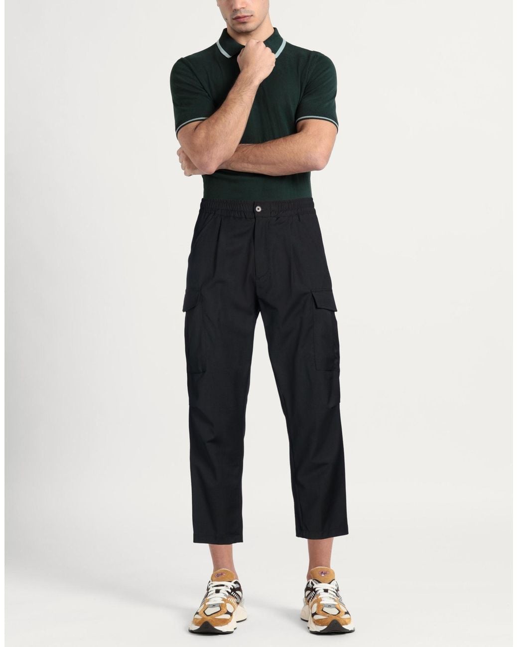 GOLDEN CRAFT 1957 Blue Trouser for men