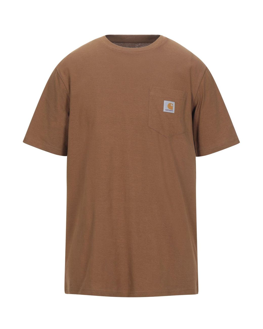 Carhartt Cotton T-shirt in Brown for Men - Lyst