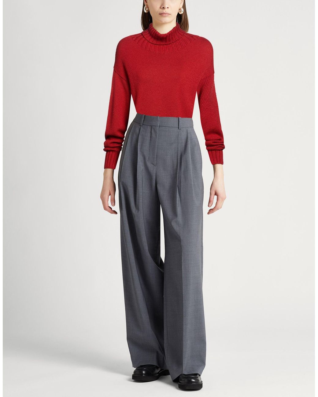 Drumohr Red Rollkragenpullover