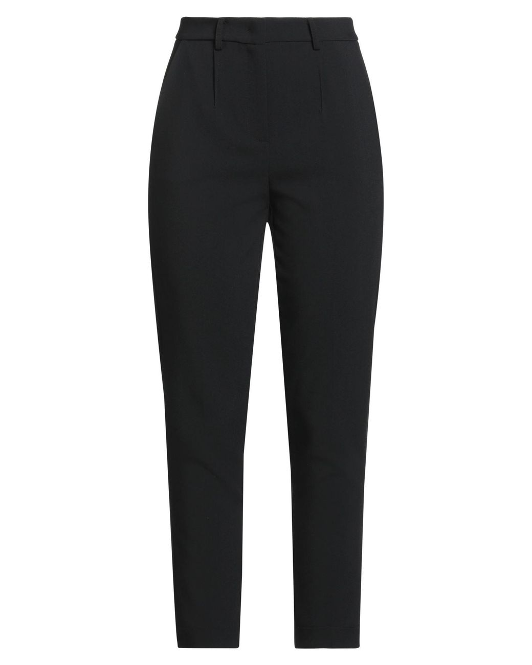 Patrizia Pepe Black Pants Polyester, Viscose, Elastane