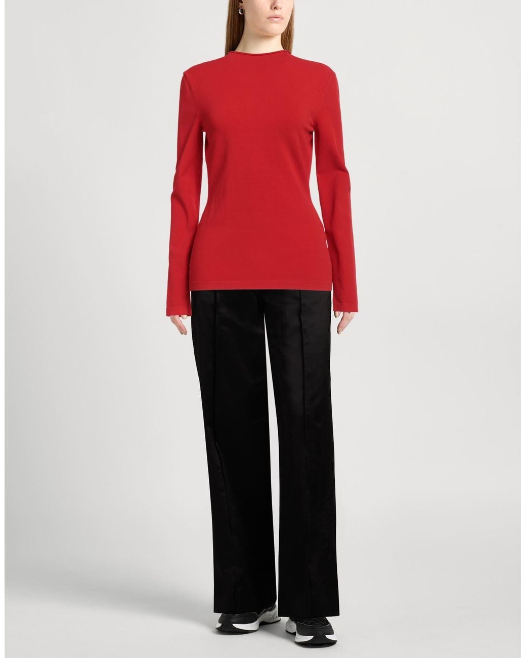 Ferragamo Red T-Shirt Viscose, Polyamide, Polyester, Elastane