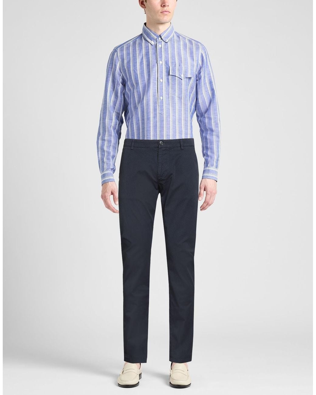 Brian Dales Blue Trouser for men
