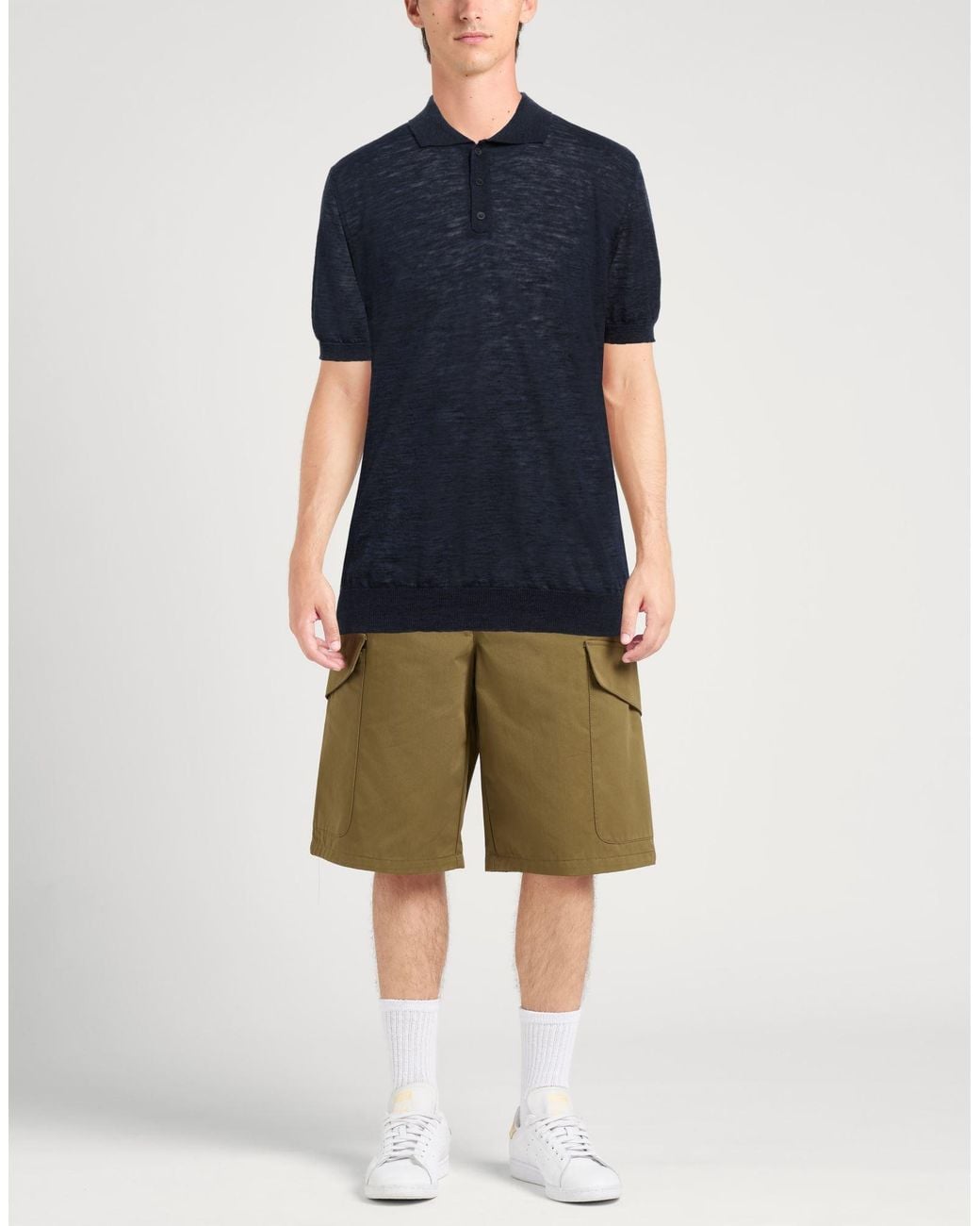 Bark Blue Jumper for men