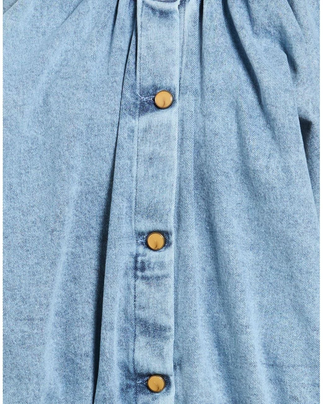 Alysi Blue Denim Outerwear