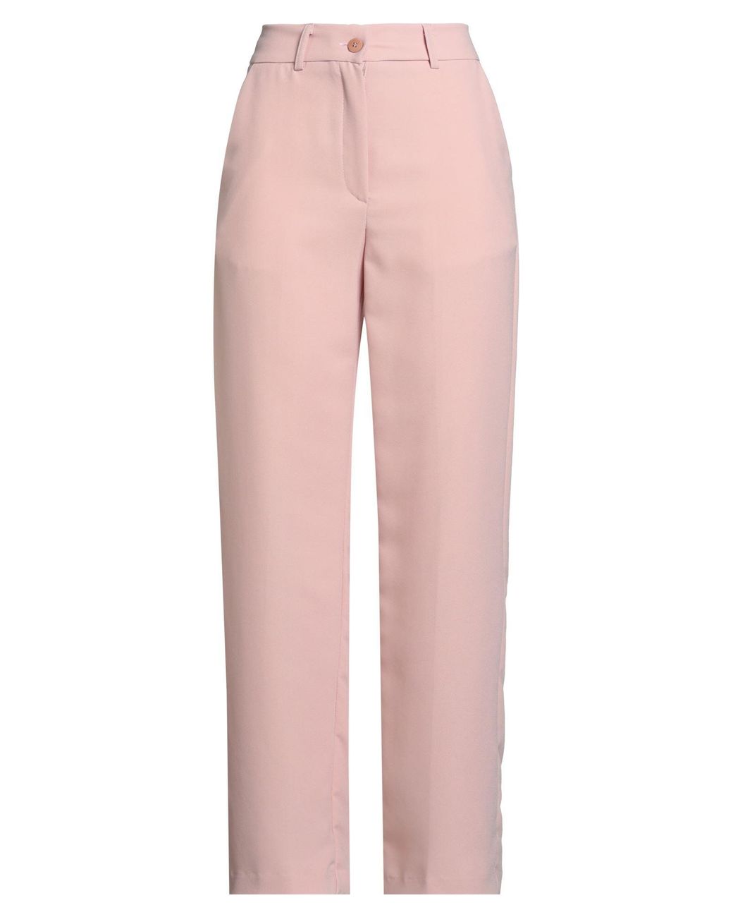 SKILLS & GENES Pink Blush Pants Polyester