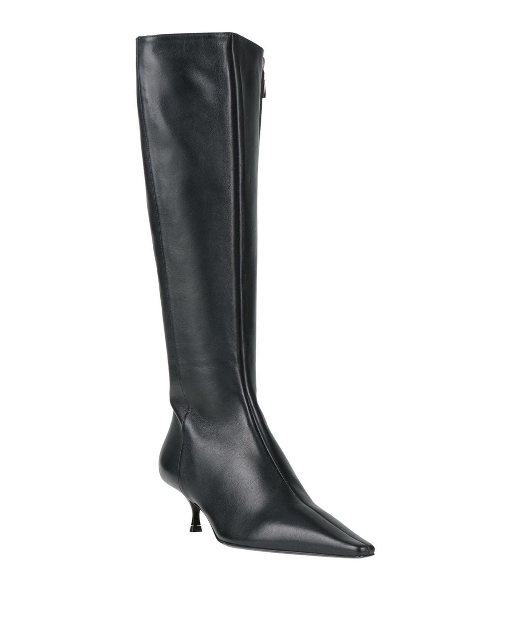 Victoria Beckham Black Boot Leather