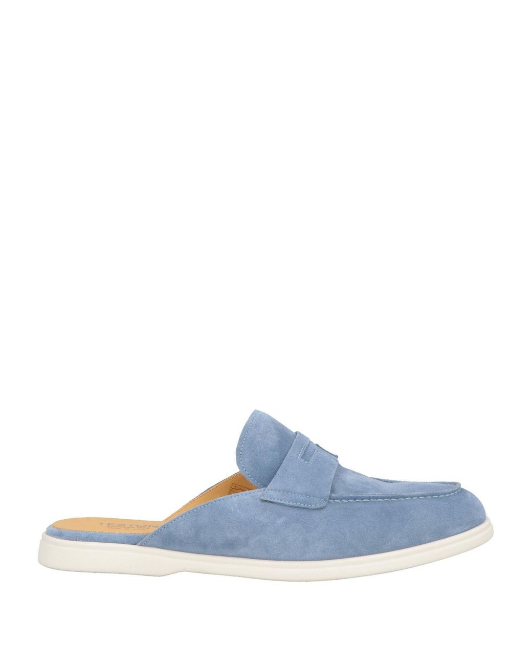 Testoni Blue Mules & Clogs