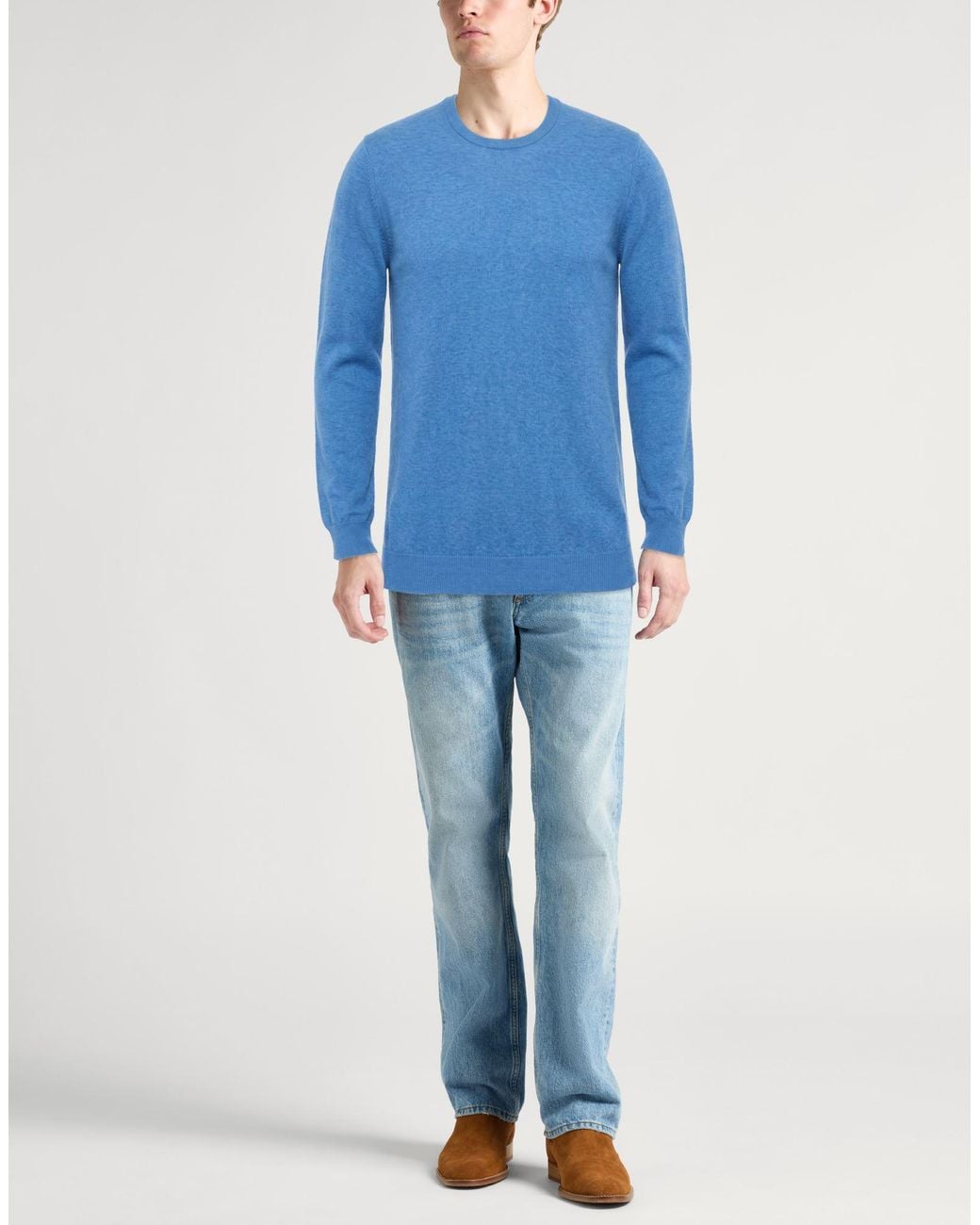 Fedeli Pullover in Blue für Herren