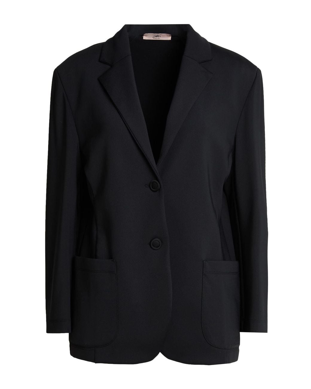 Carla G Black Blazer Polyamide, Elastane