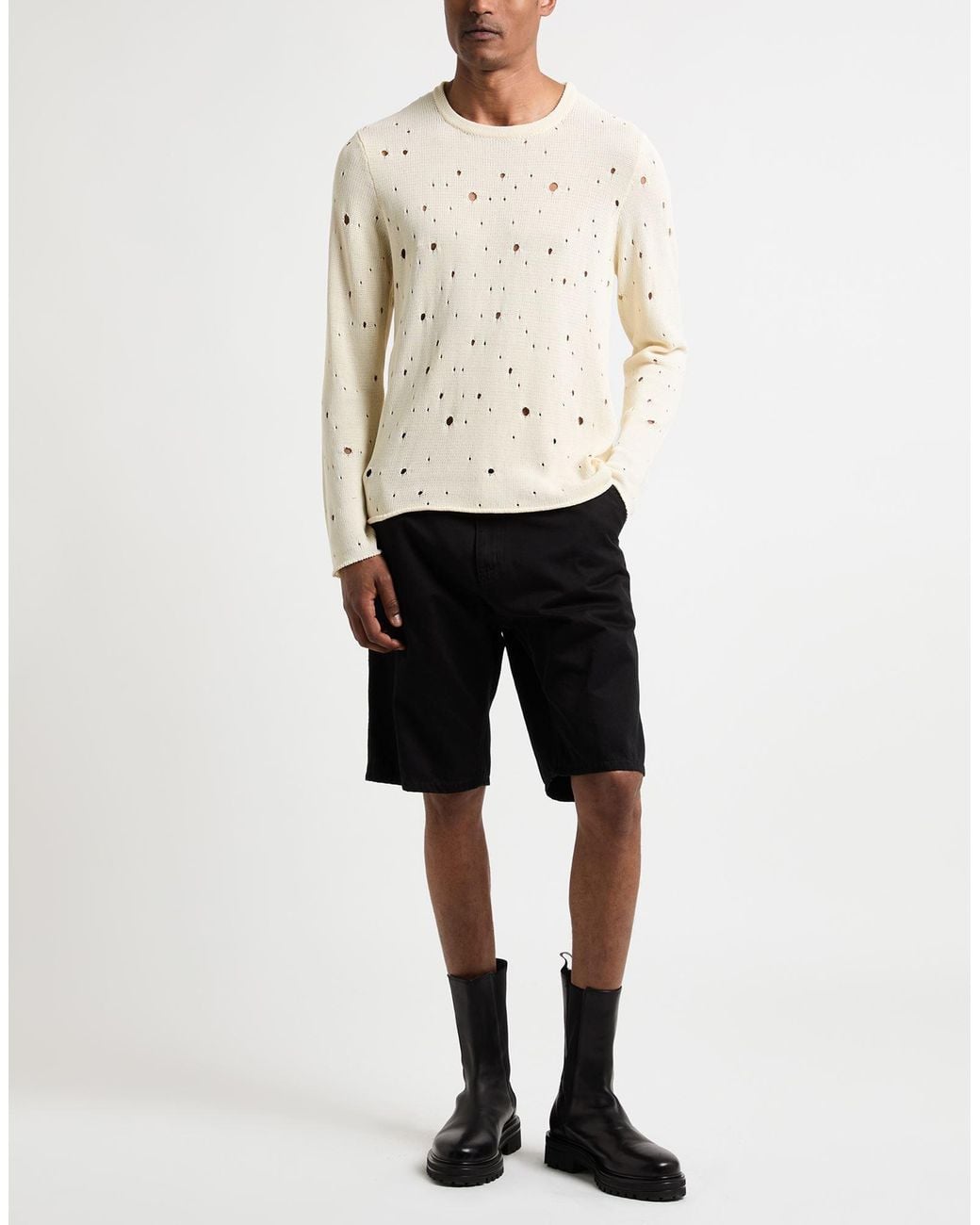 Pullover di Grifoni in Natural da Uomo