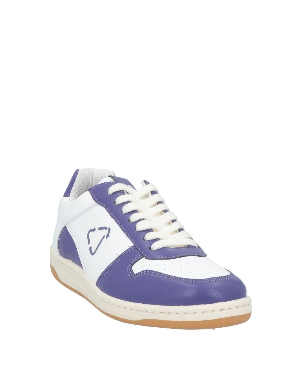 PàP Blue Sneakers Textile Fibers, Leather for men