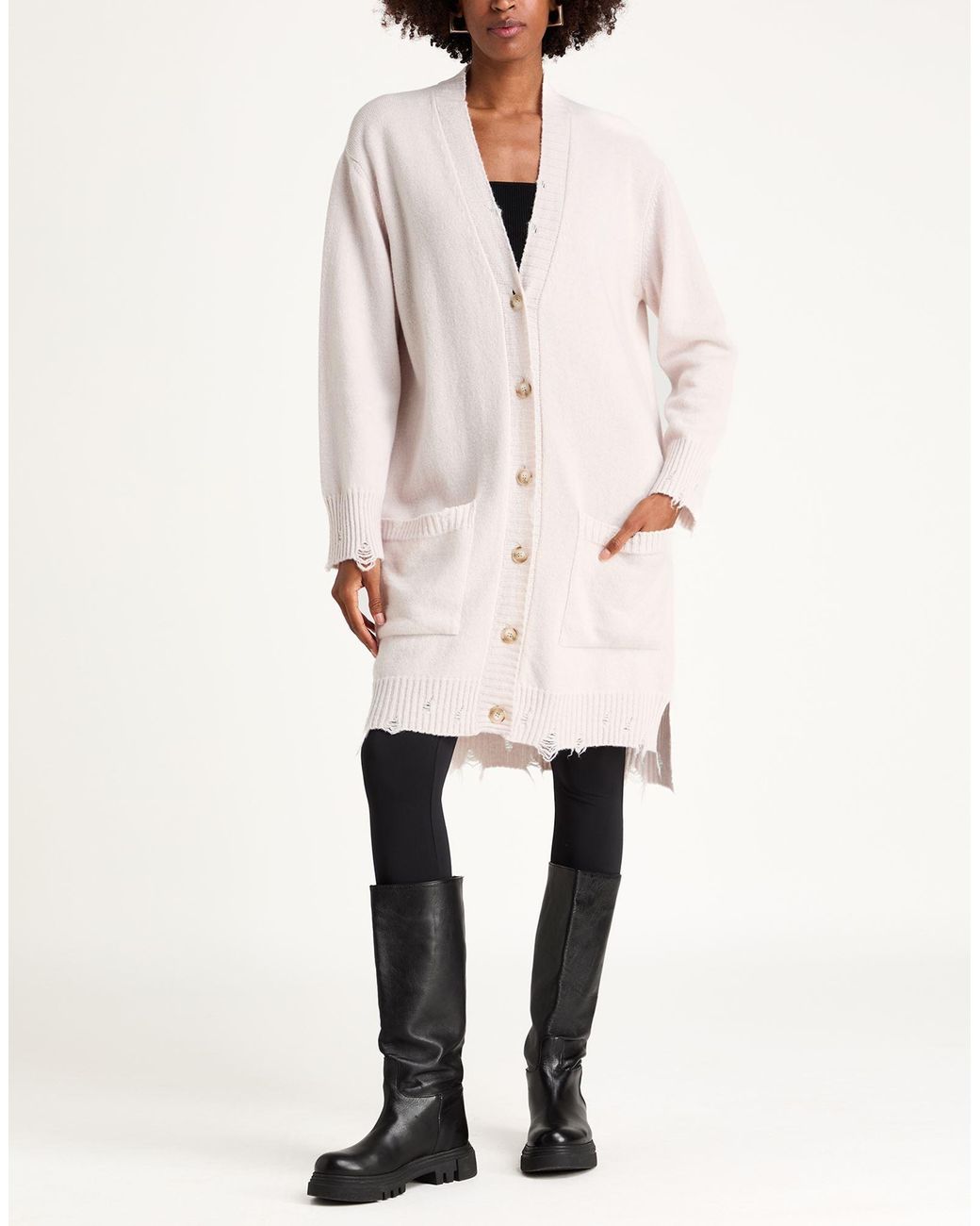 Aniye By White Cardigan