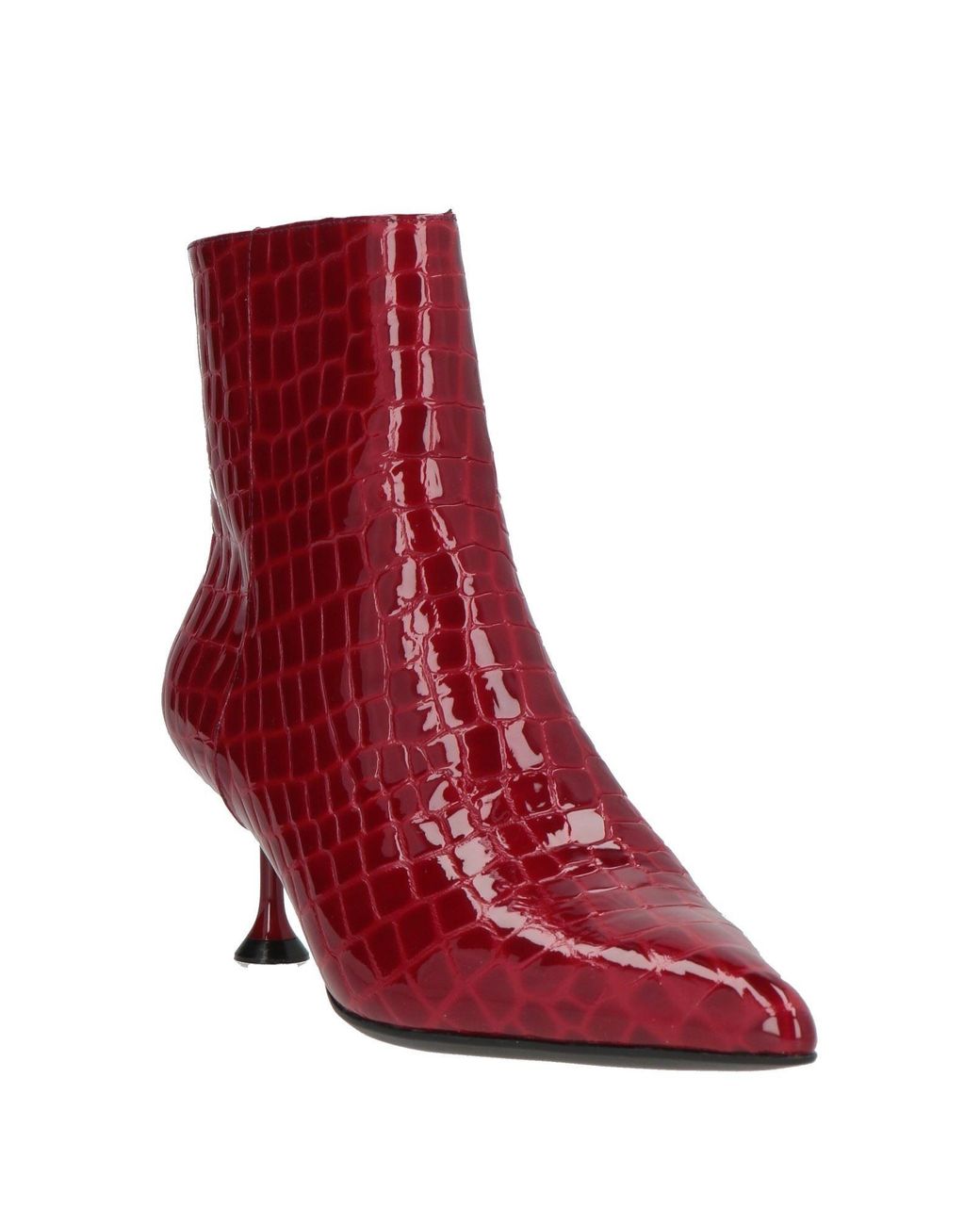 Marc Ellis Red Ankle Boots