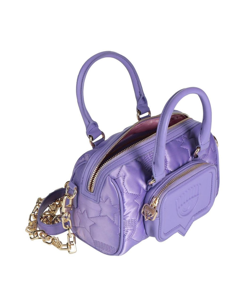 Chiara Ferragni Purple Handbag
