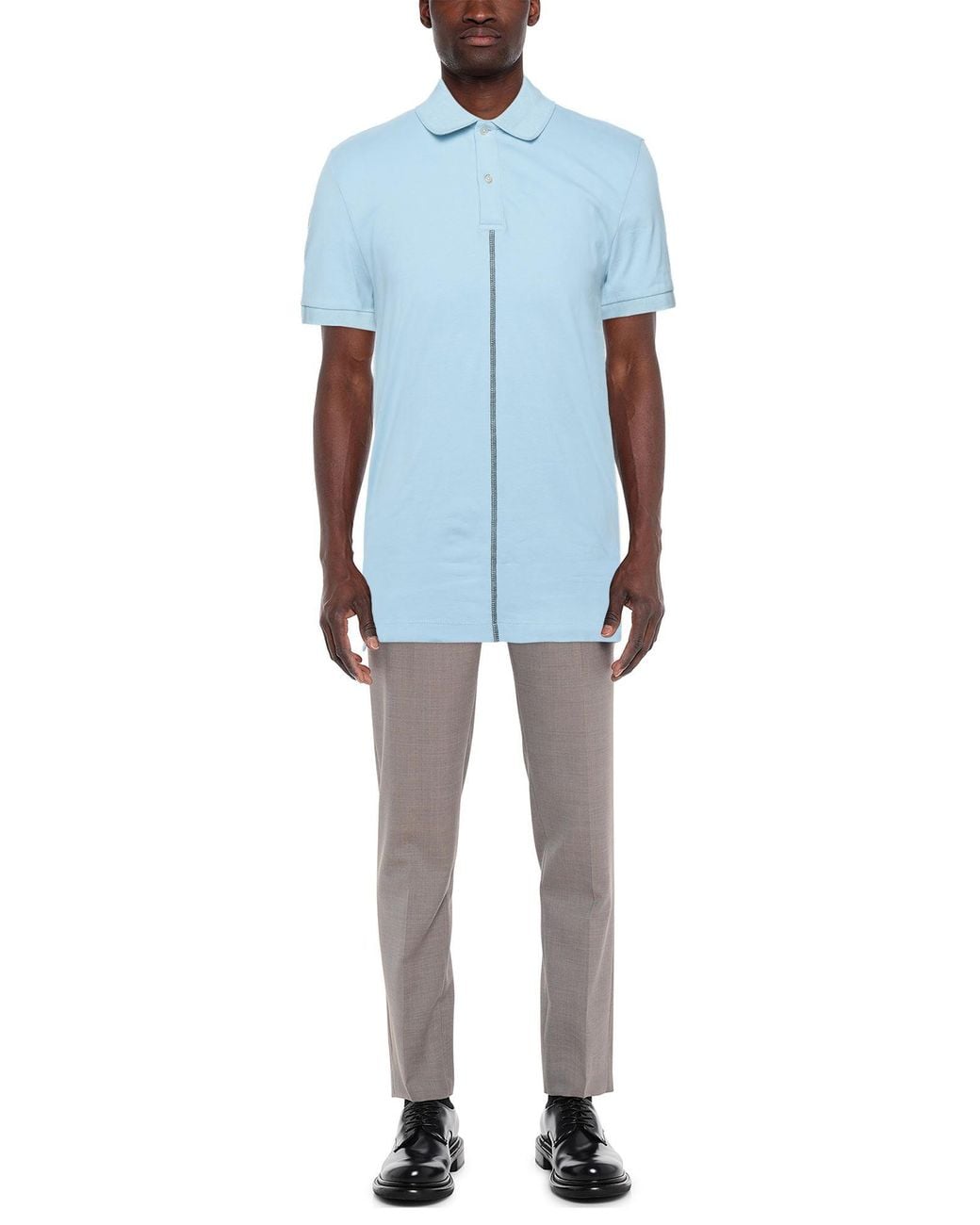 Polo Bikkembergs de hombre de color Blue